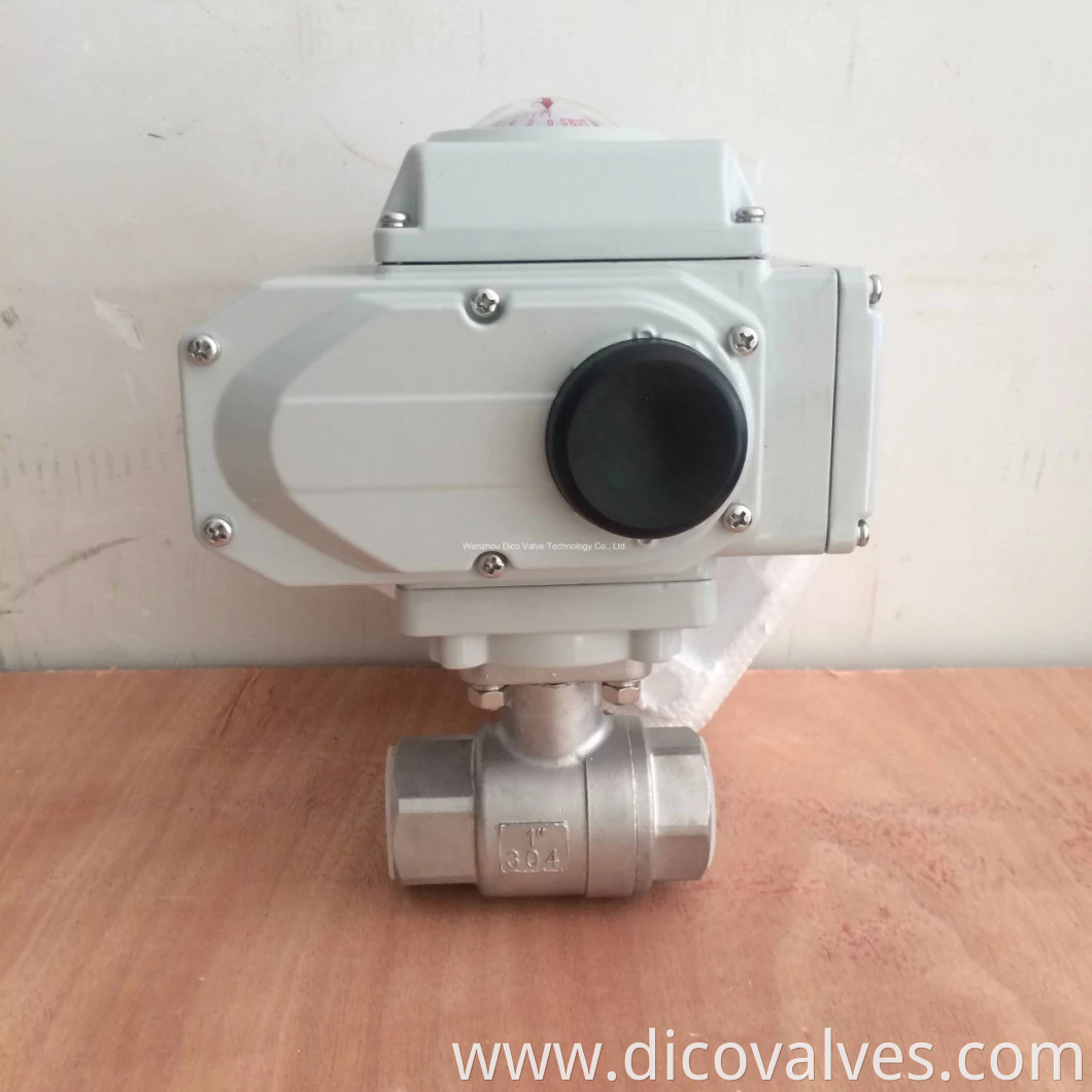 Wenzhou China Stainless Steel Pneumatic/Electric Actuator Control Industrial 2PC Ball Valve